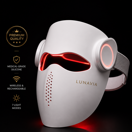 Lunavia LumiMask Pro | 7-Color LED Light Therapy Face Mask