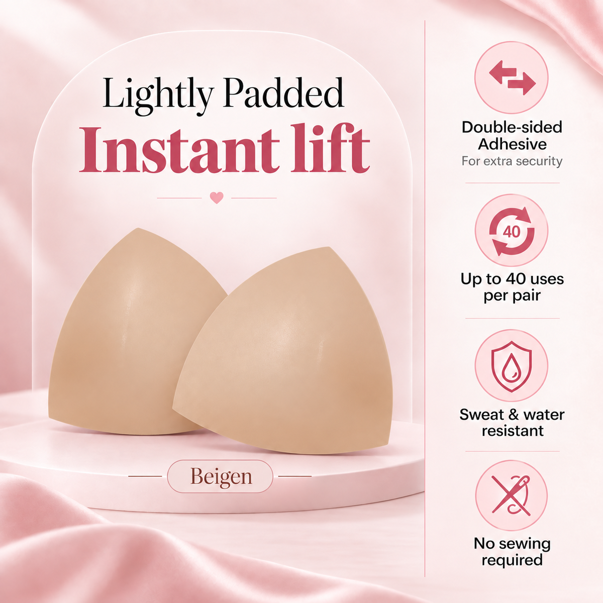 Lunavia Invisible Lift - Sticky Bra Inserts