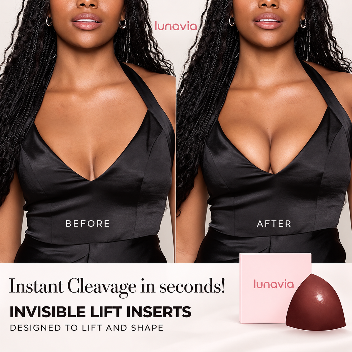 Lunavia Invisible Lift - Sticky Bra Inserts